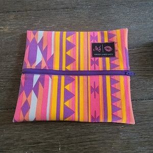 Makeup junkie cosmetic bag new never used